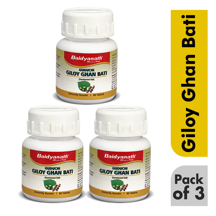 Baidyanath Giloy (Guduchi) Ghan Bati (60 Tablets)