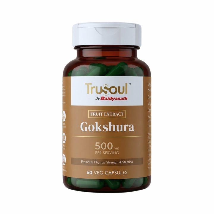 Trusoul By Baidyanath Gokshura - 60 Veg Capsules