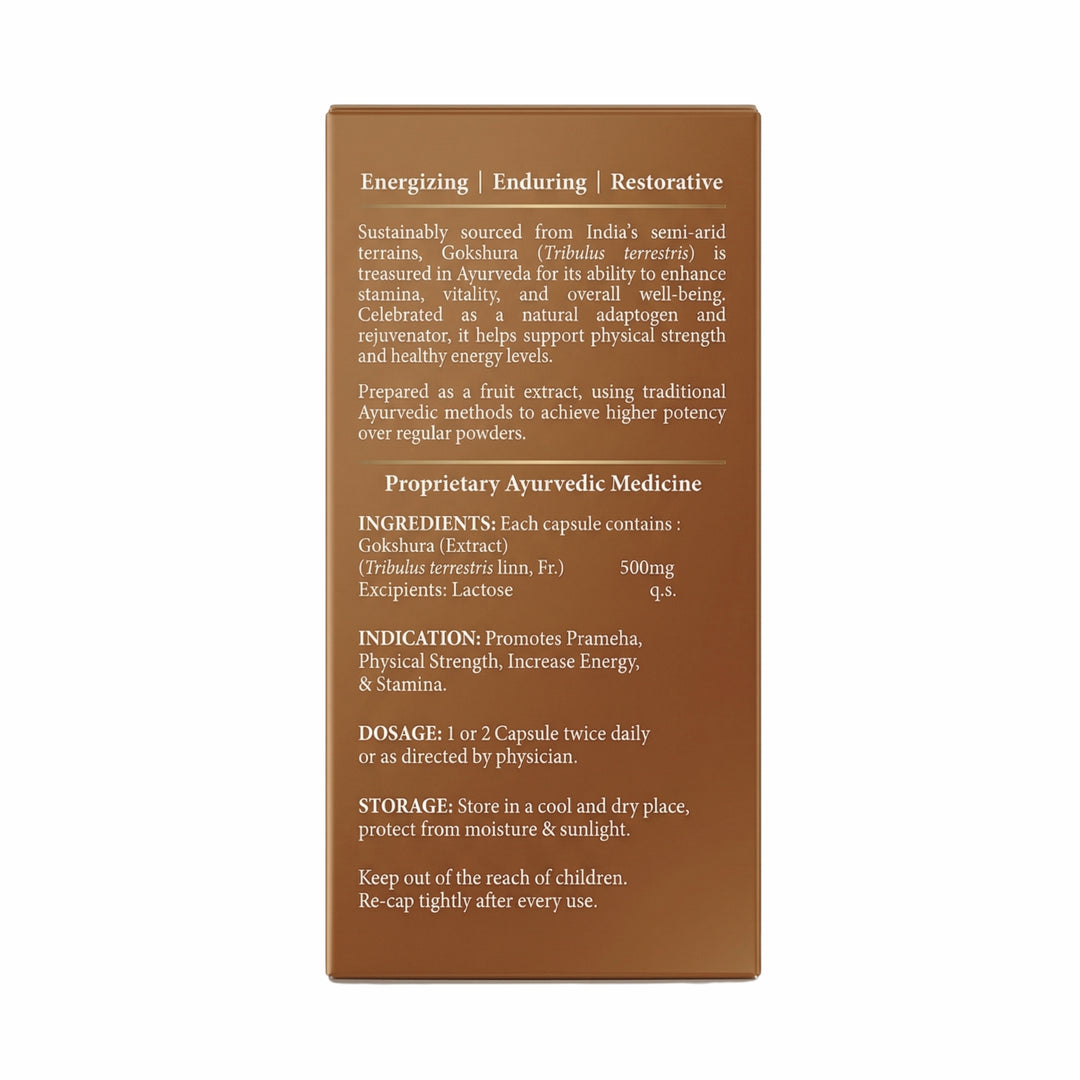 Trusoul By Baidyanath Gokshura - 60 Veg Capsules