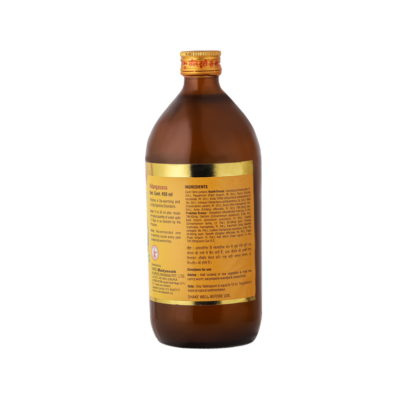 Baidyanath Vidangasava- 450 ml.