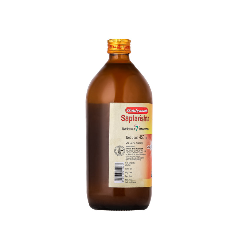 Baidyanath Saptarishta supports long living 450 ml