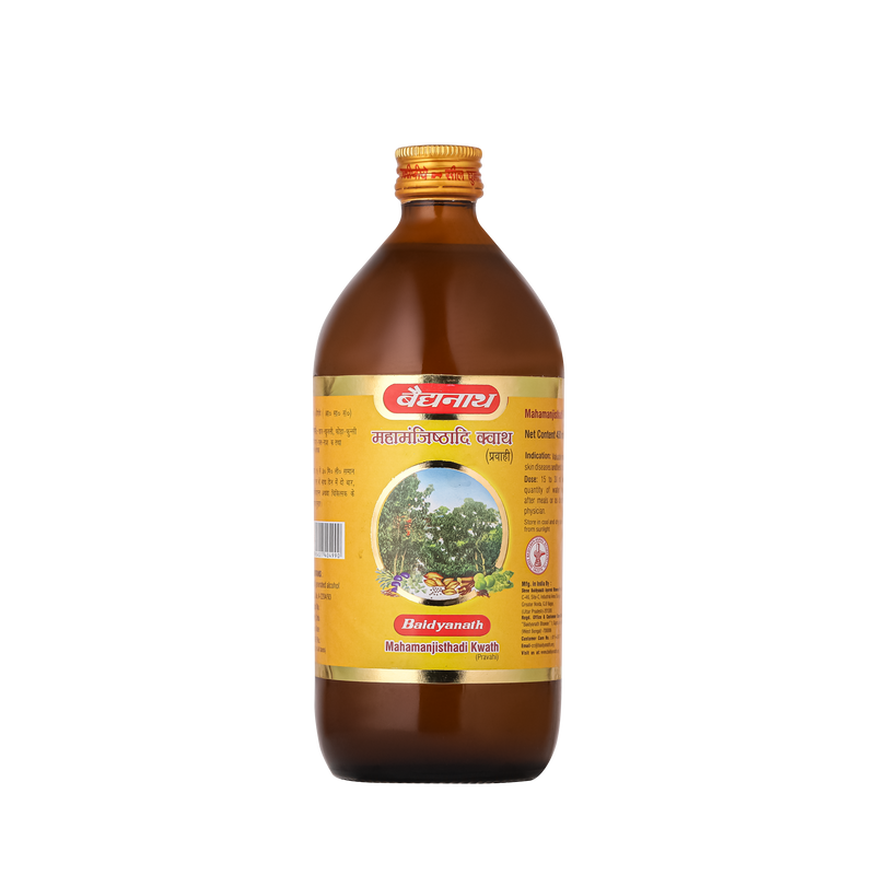 Baidyanath Mahamanjishtadi Kadha Helps in Purifying Blood 450 ml