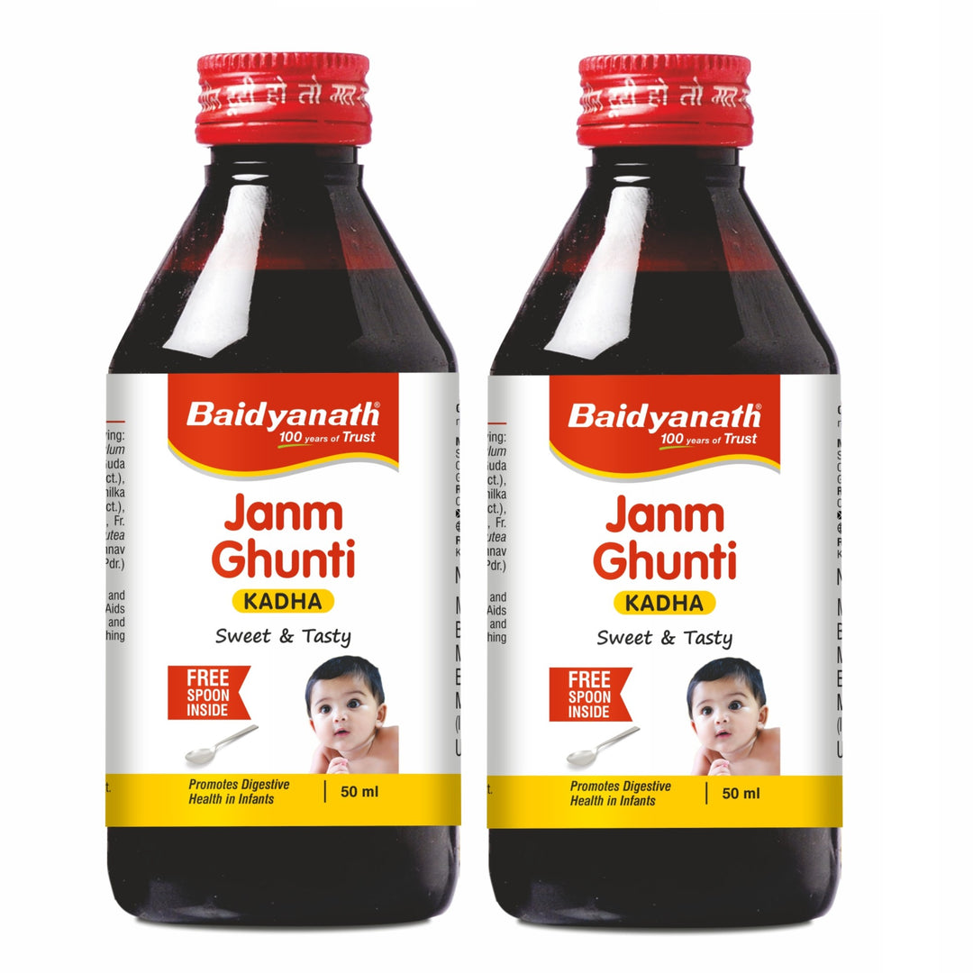Baidyanath Janamghunti Kadha for infants 100 ml
