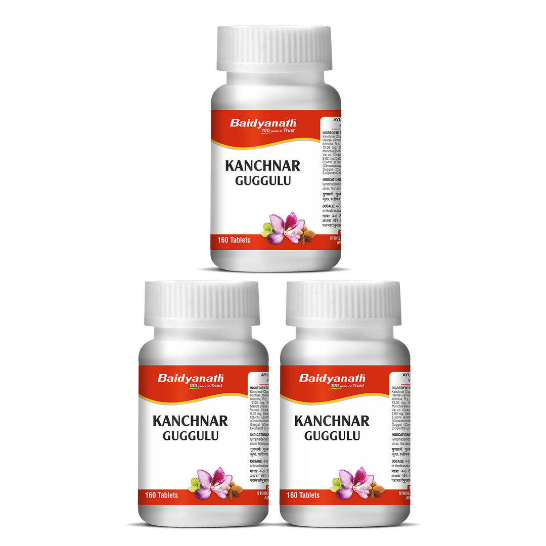Baidyanath Kanchnar Guggulu 160 Tablets