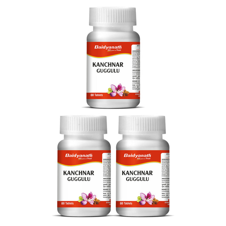 Baidyanath Kanchnar Guggulu (80 Tablets)
