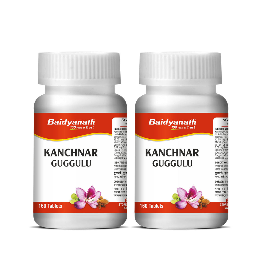 Baidyanath Kanchnar Guggulu 160 Tablets