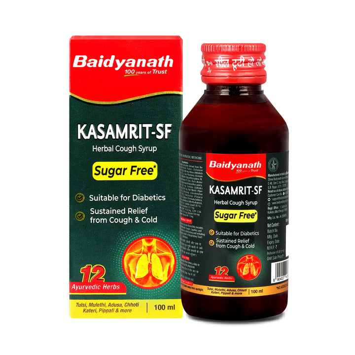 Baidyanath kasamrit box and bottle