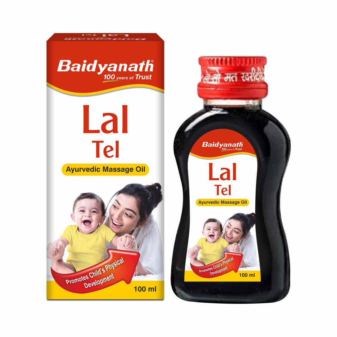 Baidyanath Ayurved Lal Tel Baby Massage Oil 100ml