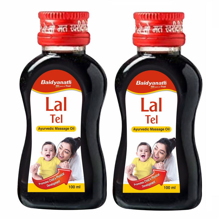 Baidyanath Ayurved Lal Tel Baby Massage Oil 100ml