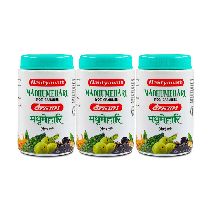 Baidyanath Madhumehari Granules - 100 Gm (Pack of 3)