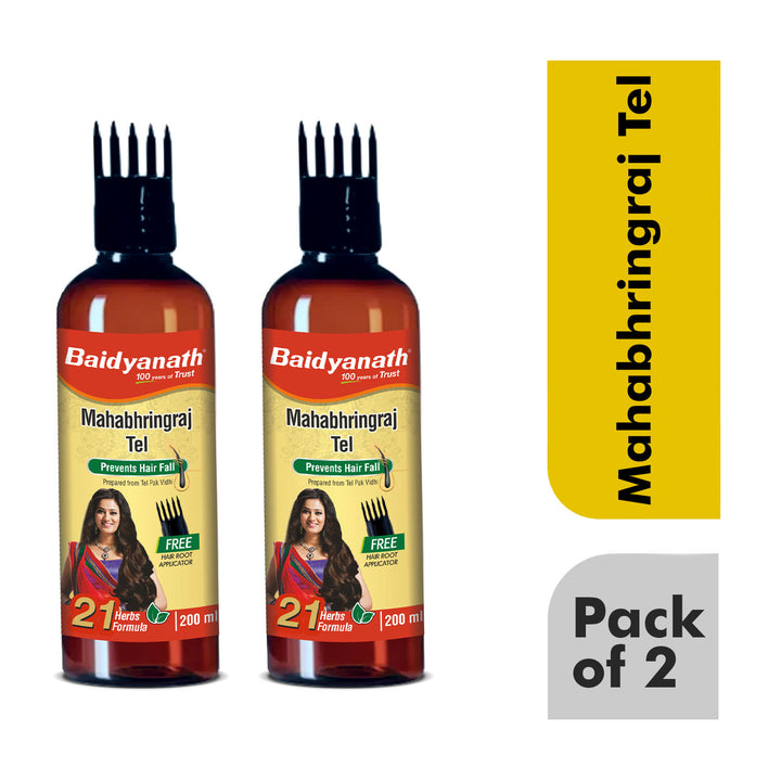 Baidyanath Mahabhringraj Ayurvedic Hair Oil (200 ml)