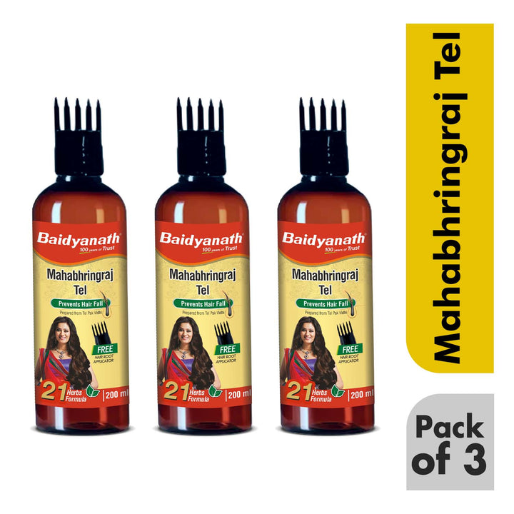 Baidyanath Mahabhringraj Ayurvedic Hair Oil (200 ml)