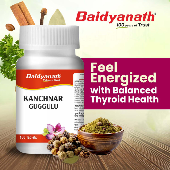 Baidyanath Kanchnar Guggulu 160 Tablets