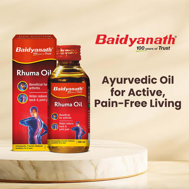 Baidyanath Rhuma Oil, helps in Knee and Joints Pains 100 ml