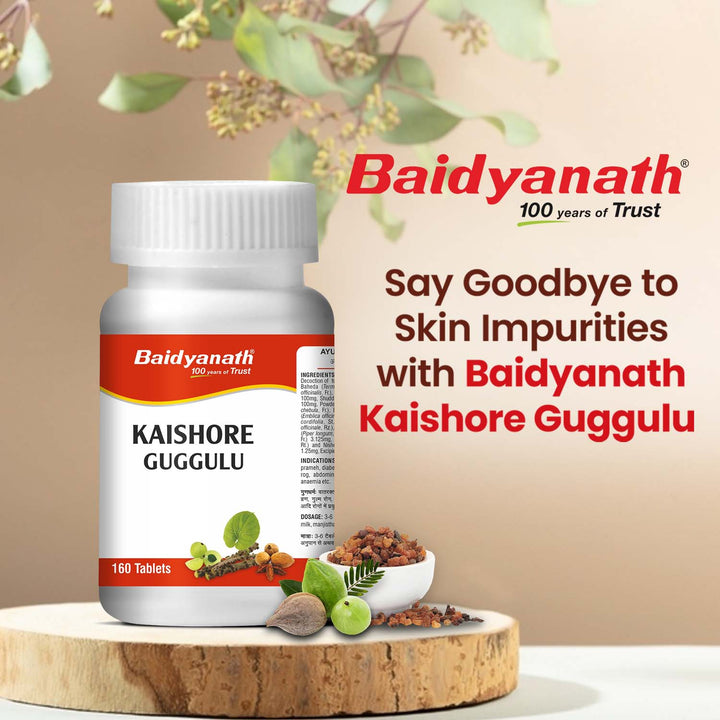 Baidyanath Kaishore Guggulu (160 Tablets)