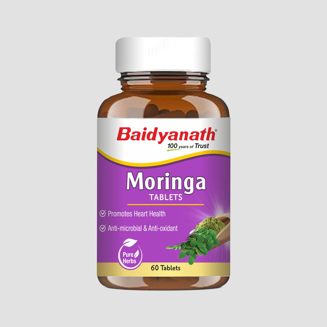 Baidyanath Moringa Tablets (60 Tablets) | Helps in maintaining overall health and wellness