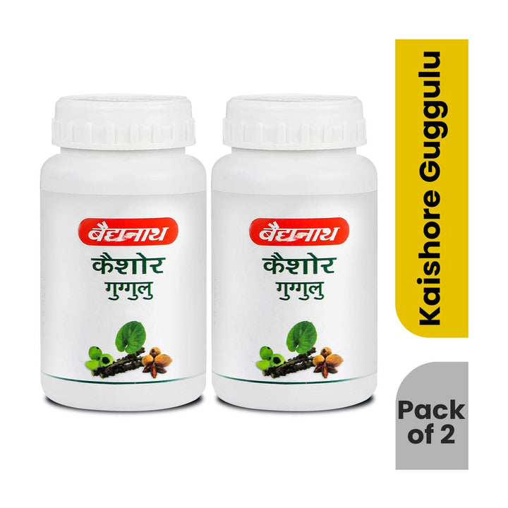 Baidyanath Kaishore Guggulu Pack of 2 (80 Tablets)