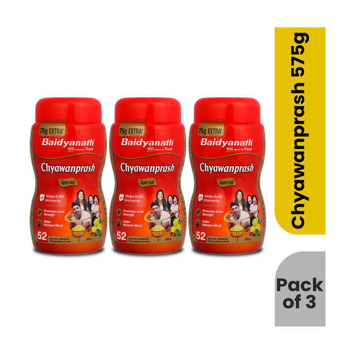 Baidyanath Chyawanprash Special 500 gm with 75 Gram Extra