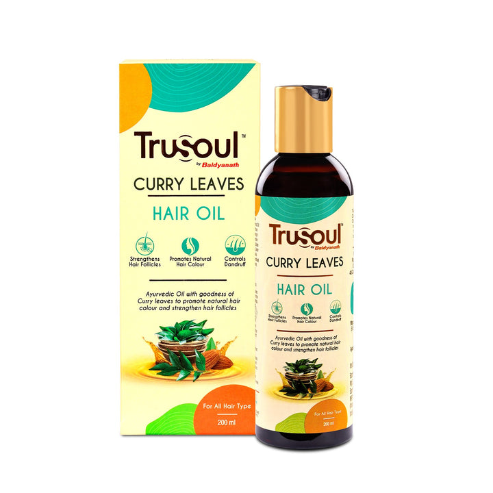 TruSoul By Baidyanath Curry Leaves Hair Oil, 200ml