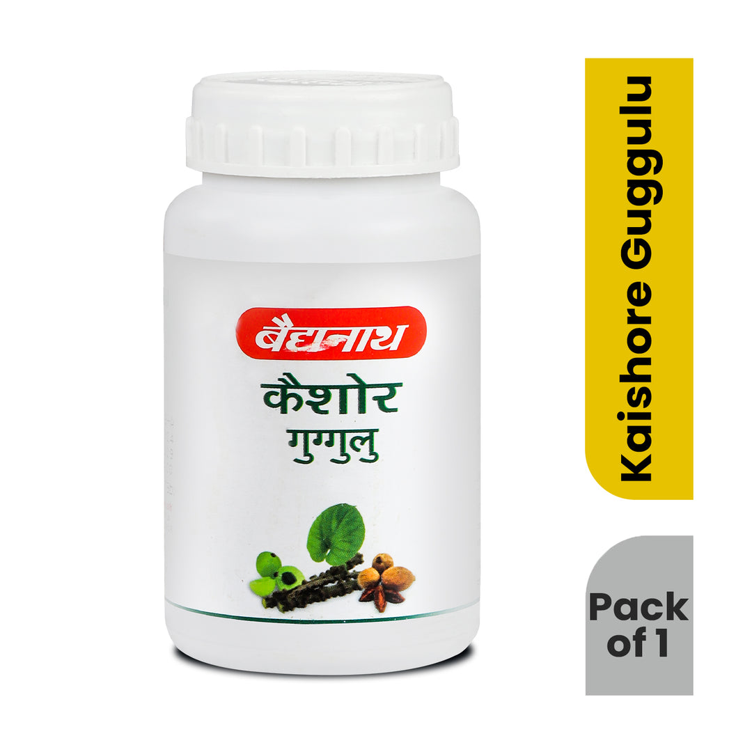 Baidyanath Kaishore Guggulu (80 Tablets)