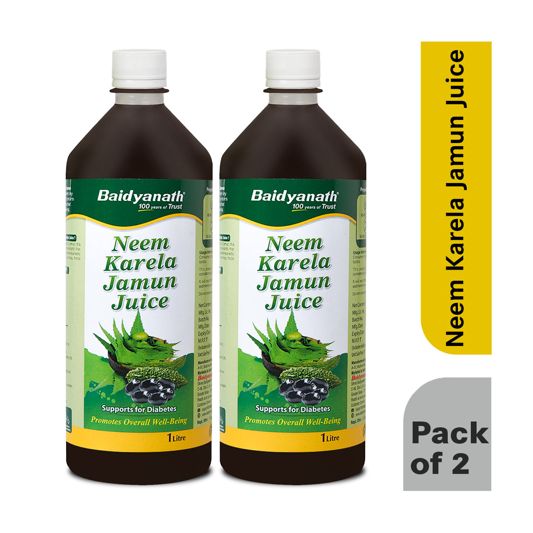 Baidyanath Neem Karela Jamun Juice -1000ml