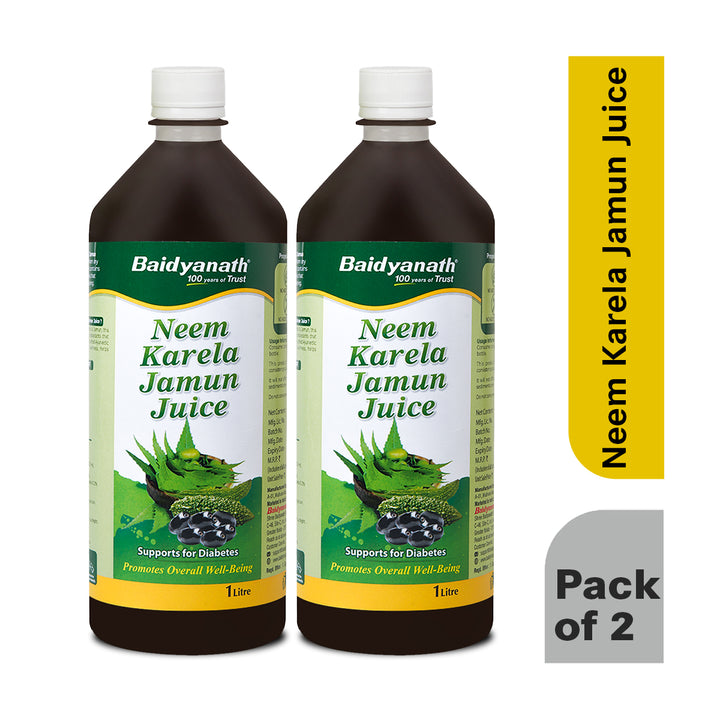 Baidyanath Neem Karela Jamun Juice -1000ml