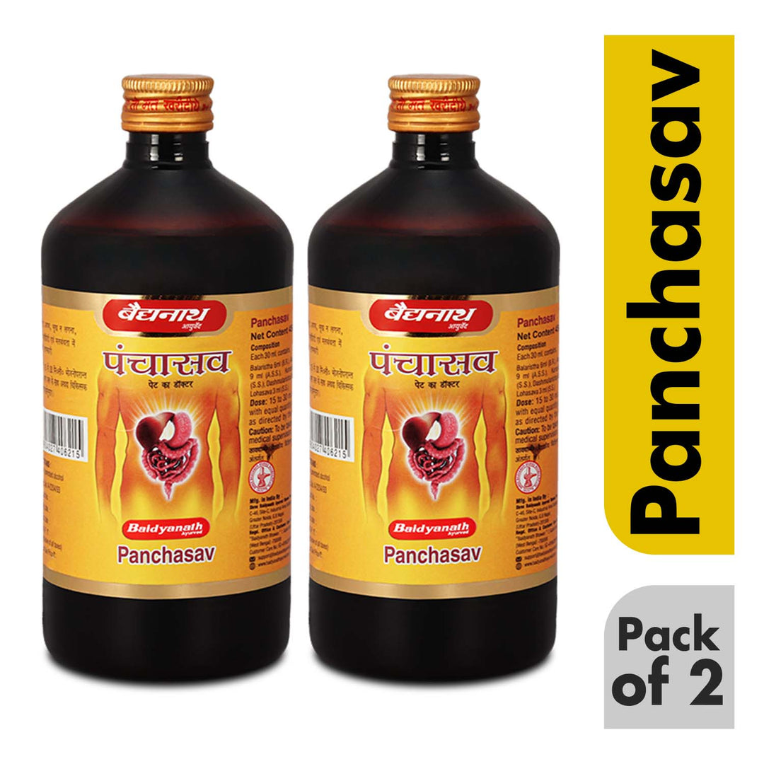 Baidyanath Panchasav 450ml | Ayurvedic Medicine for Digestion Problems