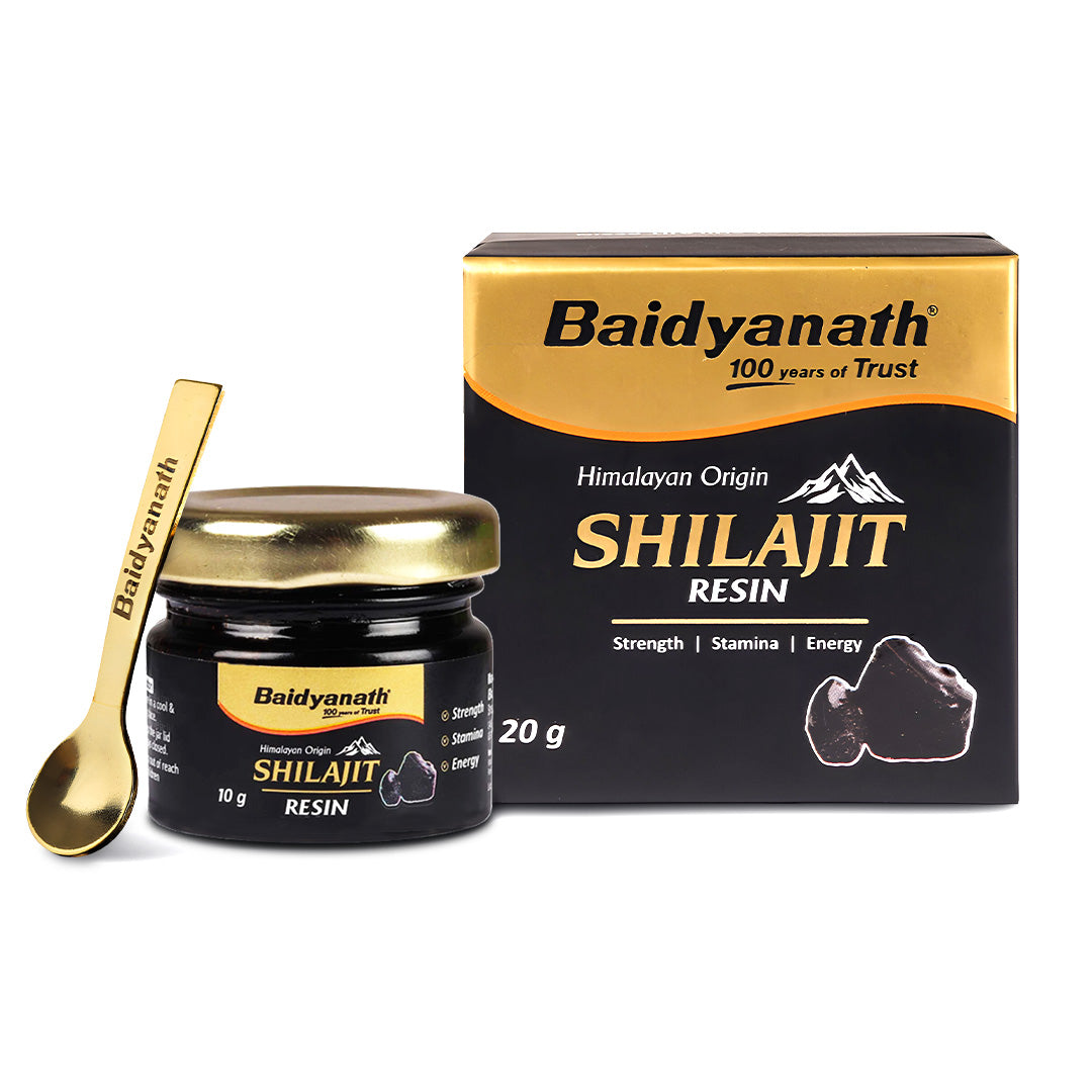 Baidyanath Himalayan Shilajit Resin| Rich in Fulvic Acid| For Strength, Power & Stamina