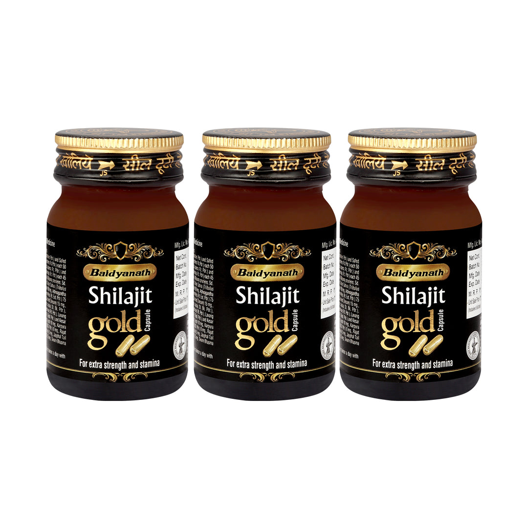 Baidyanath Shilajit Gold (10 Capsules)