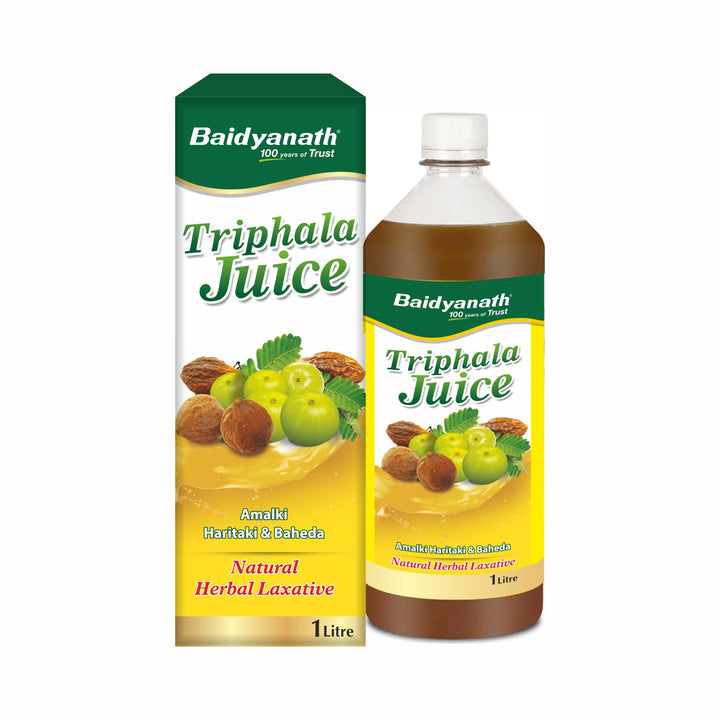 Baidyanath Giloy Tulsi and Triphala Juice 1L Each