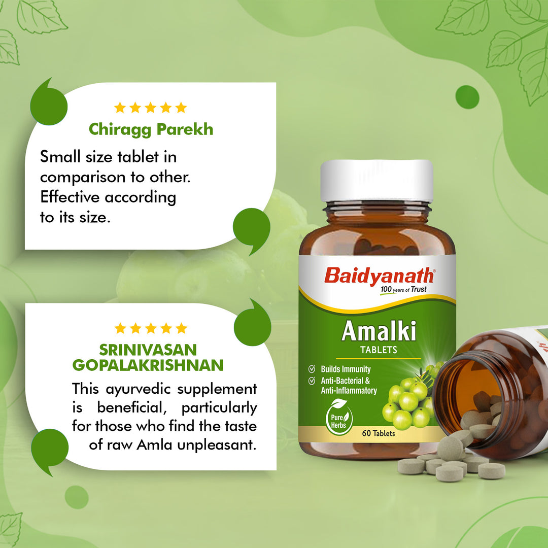 Baidyanath Amlaki (Amla) Tablets (60 Tablets)