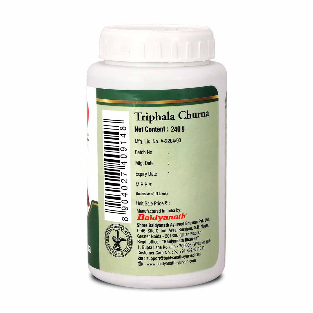 Baidyanath Triphala Churna for Indigestion & Constipation – Baidyanath ...