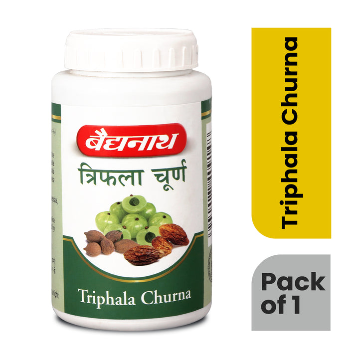 Baidyanath Triphala Churna-400g Help to Improve Bowel Movement & Indigestion, Constipation and Digestive Disorders
