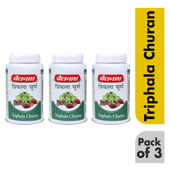 Baidyanath Triphala Churna-400g Help to Improve Bowel Movement & Indigestion, Constipation and Digestive Disorders
