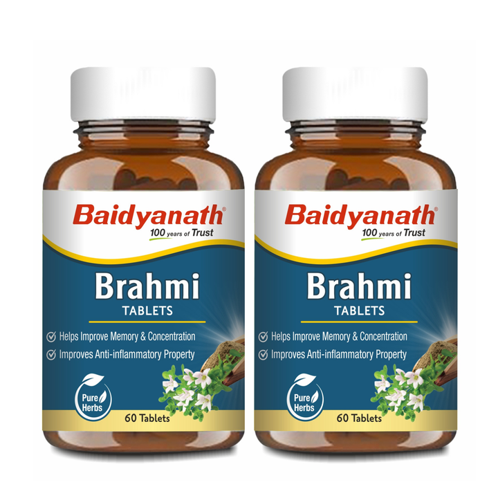 Baidyanath Brahmi Tablets (60 Tablets)