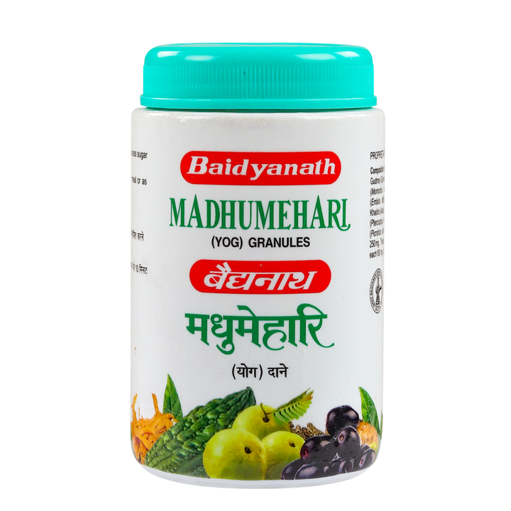 Baidyanath Karela Jamun Juice 1L and Madhumehari Yog Grannuals 100g