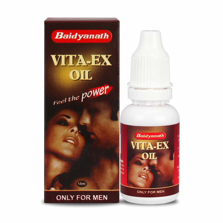 Baidyanath Vita Ex Oil for Men 15Ml (Pack of 2)
