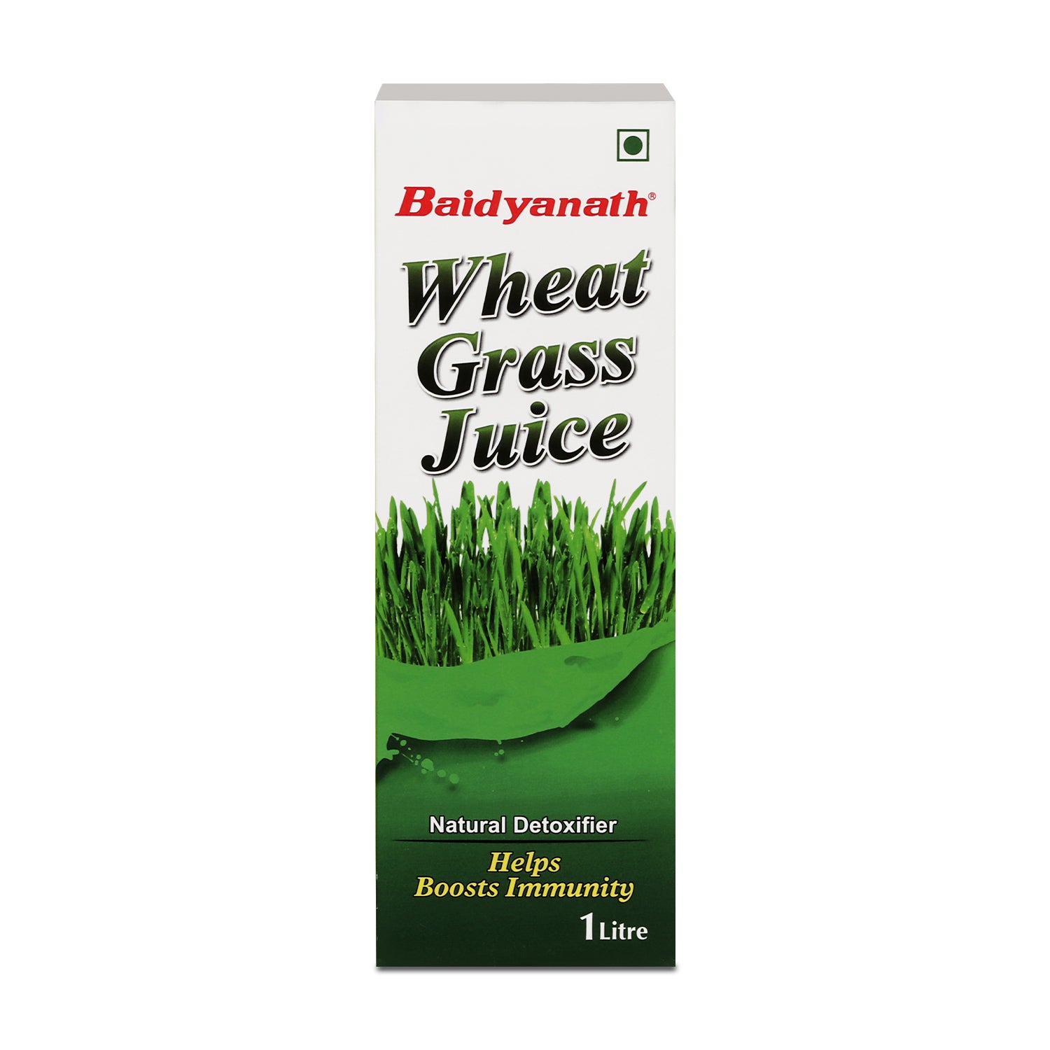 Baidyanath Wheatgrass Juice 1 L Natural Detoxifier Herbal Suppleme