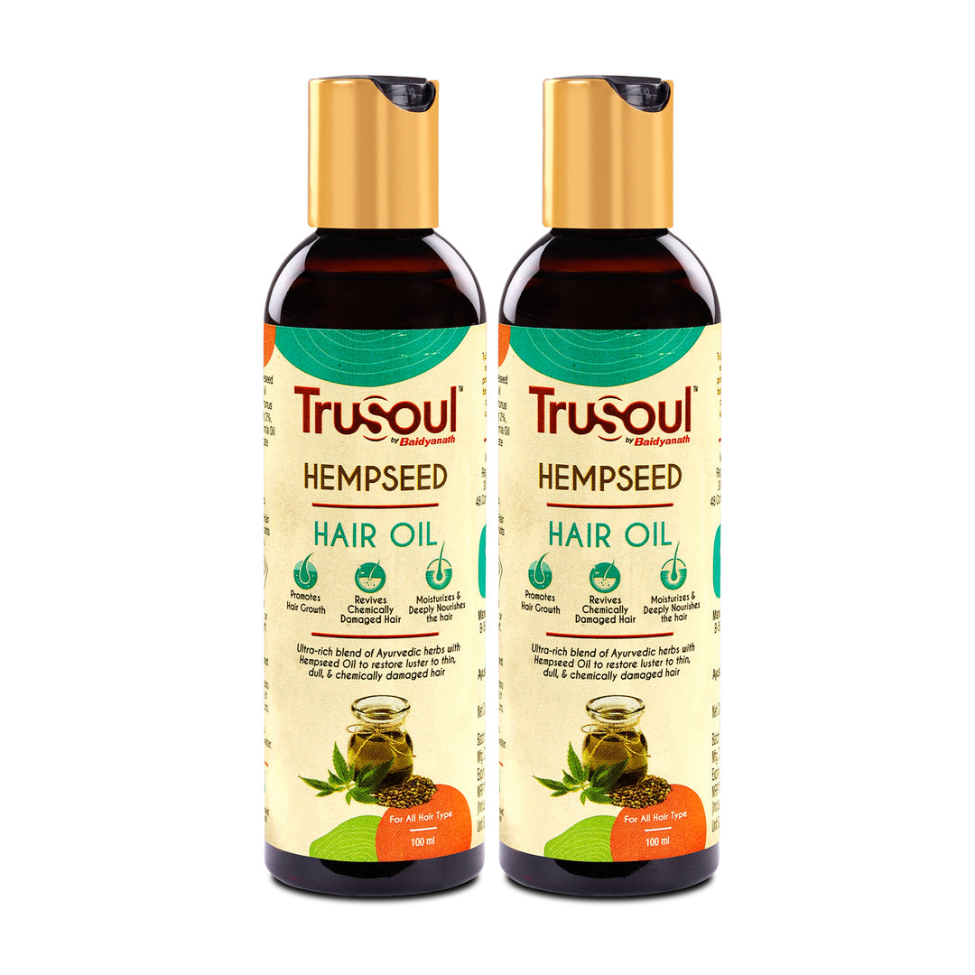 TruSoul By Baidyanath Hemp Seed Hair Oil, 100ml