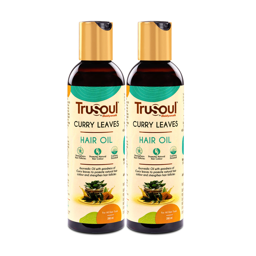 TruSoul By Baidyanath Curry Leaves Hair Oil, 200ml