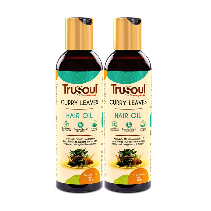 TruSoul By Baidyanath Curry Leaves Hair Oil, 200ml