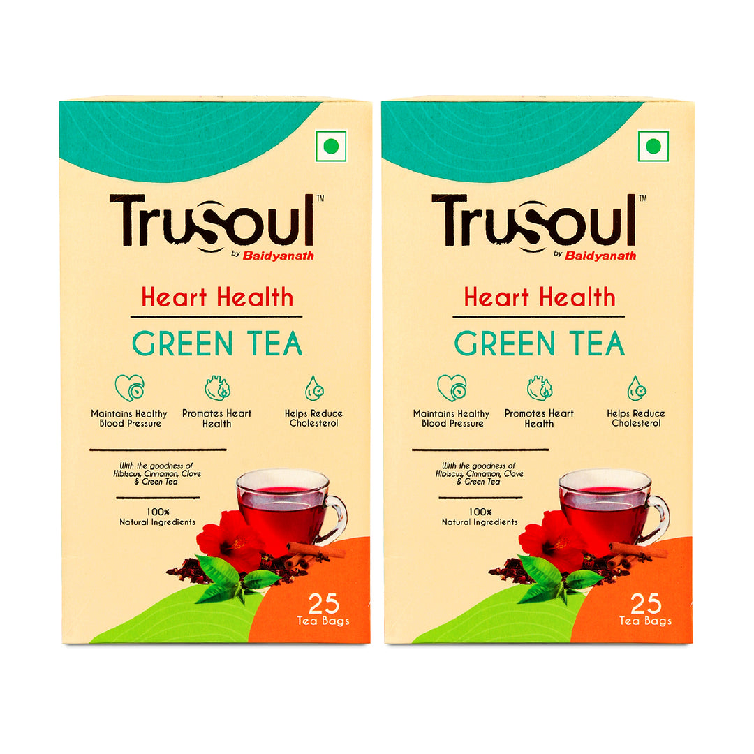TruSoul By Baidyanath Natural Herbal Gut Health Green Tea- 25 bags