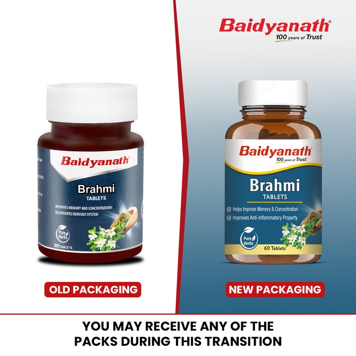 Baidyanath Brahmi Tablets (60 Tablets)