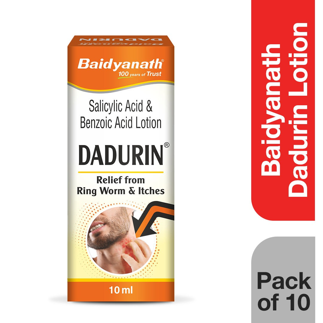 Baidyanath Dadurin Lotion Helps in Skin infections and other skin diseases 10ml