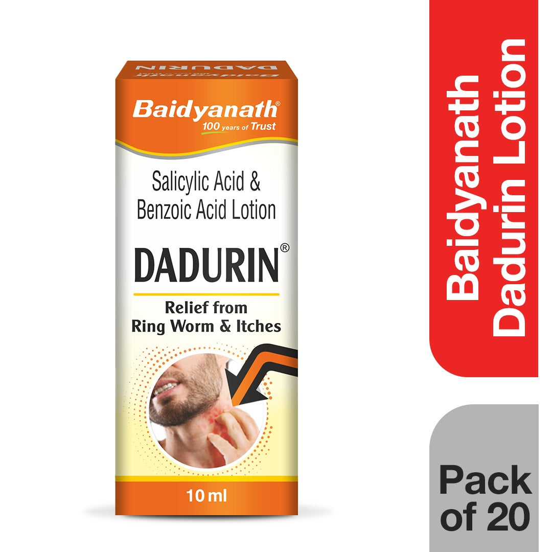 Baidyanath Dadurin Lotion Helps in Skin infections and other skin diseases 10ml