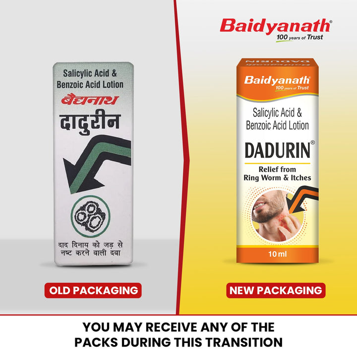 Baidyanath Dadurin Lotion Helps in Skin infections and other skin diseases 10ml