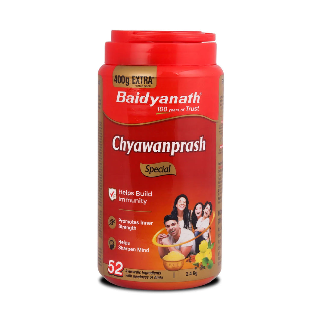 Baidyanath Chyawanprash Special 2 kg with 400 Gram Extra (2400g)