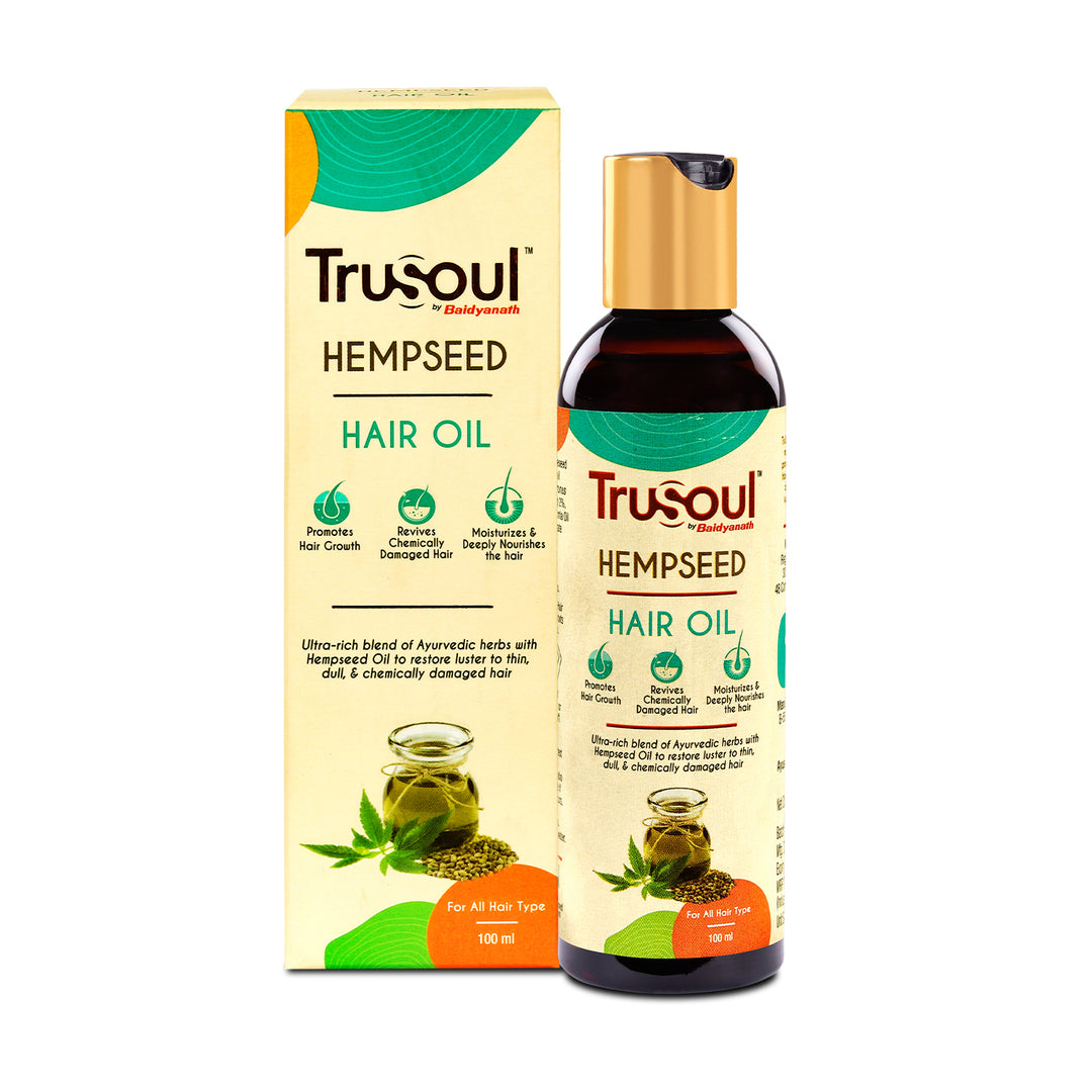 TruSoul By Baidyanath Hemp Seed Hair Oil, 100ml