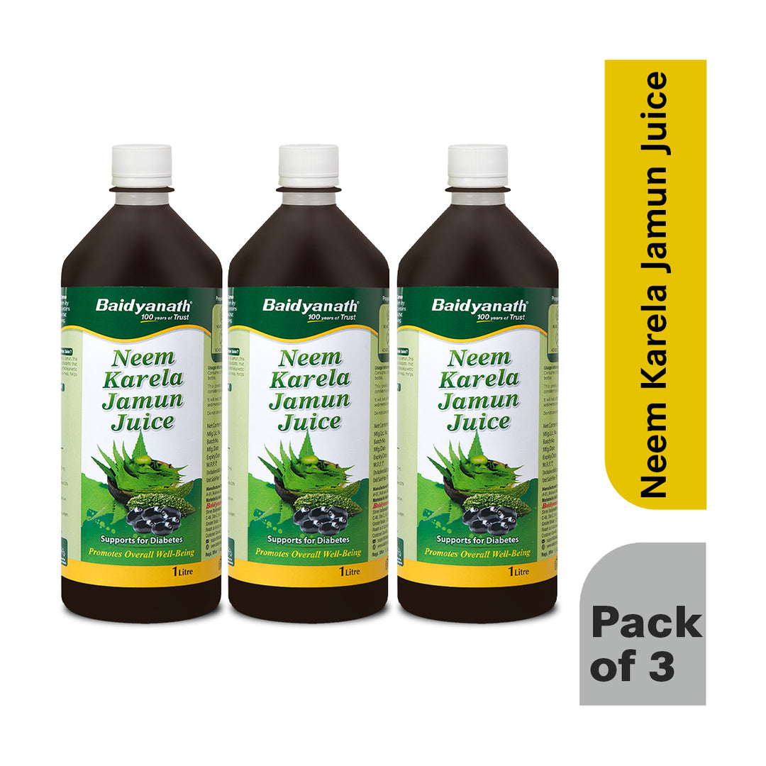 Baidyanath Neem Karela Jamun Juice -1000ml