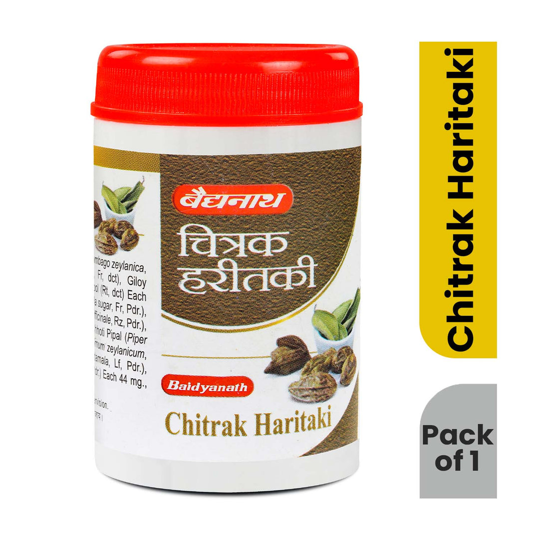 Baidyanath Chitrak Haritaki Helps in Cough, Bronchitis and loss of appetite 60 gram.